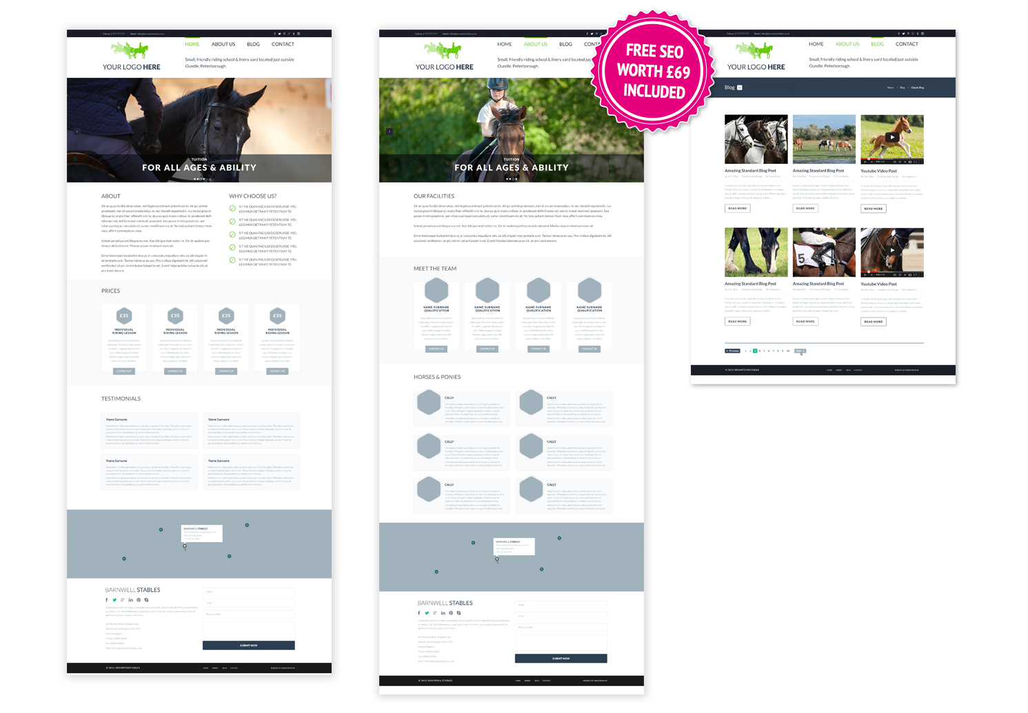 4 Page Website
